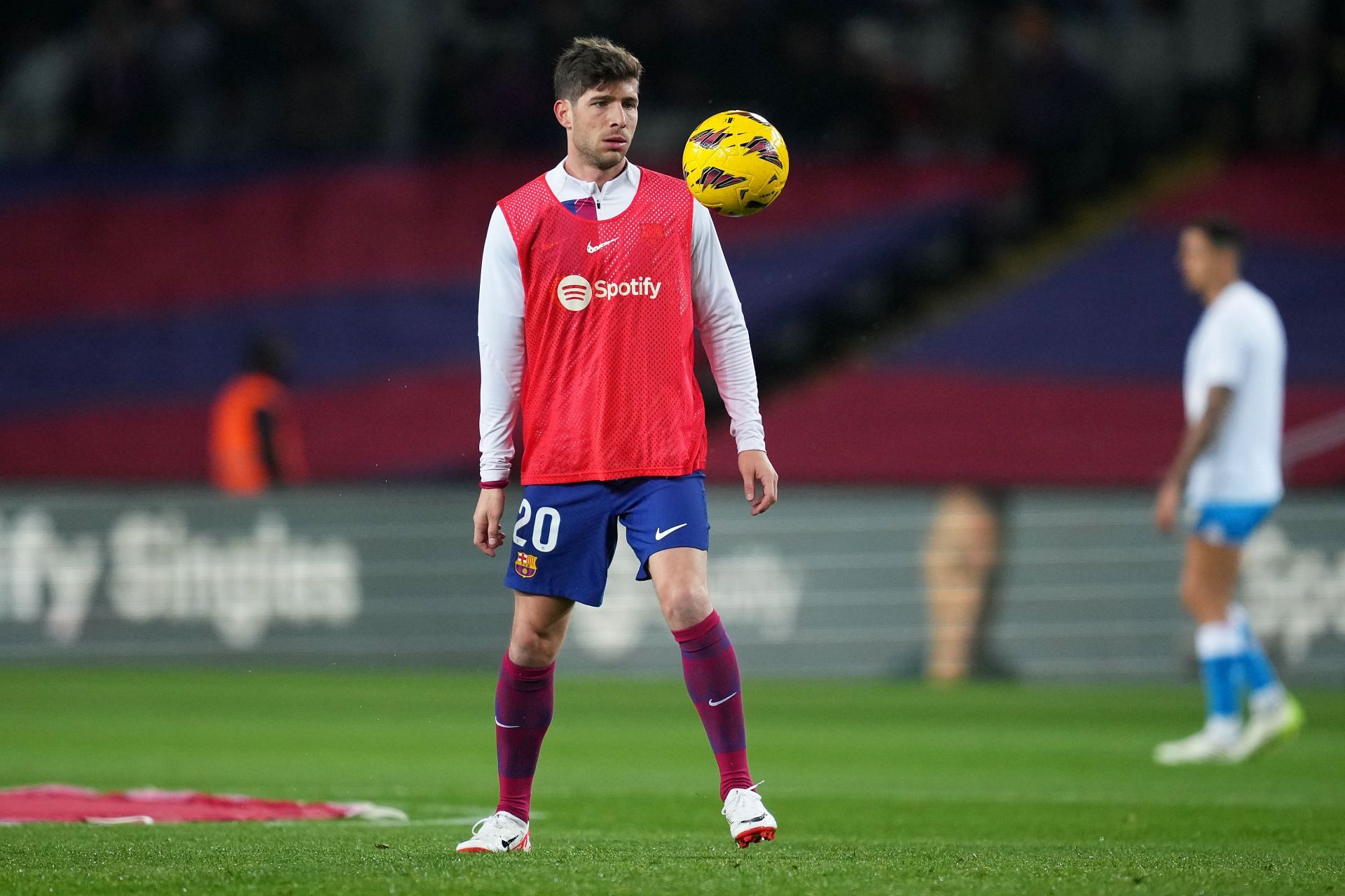 Sergi Roberto’s future at the Camp Nou remains up in the air.